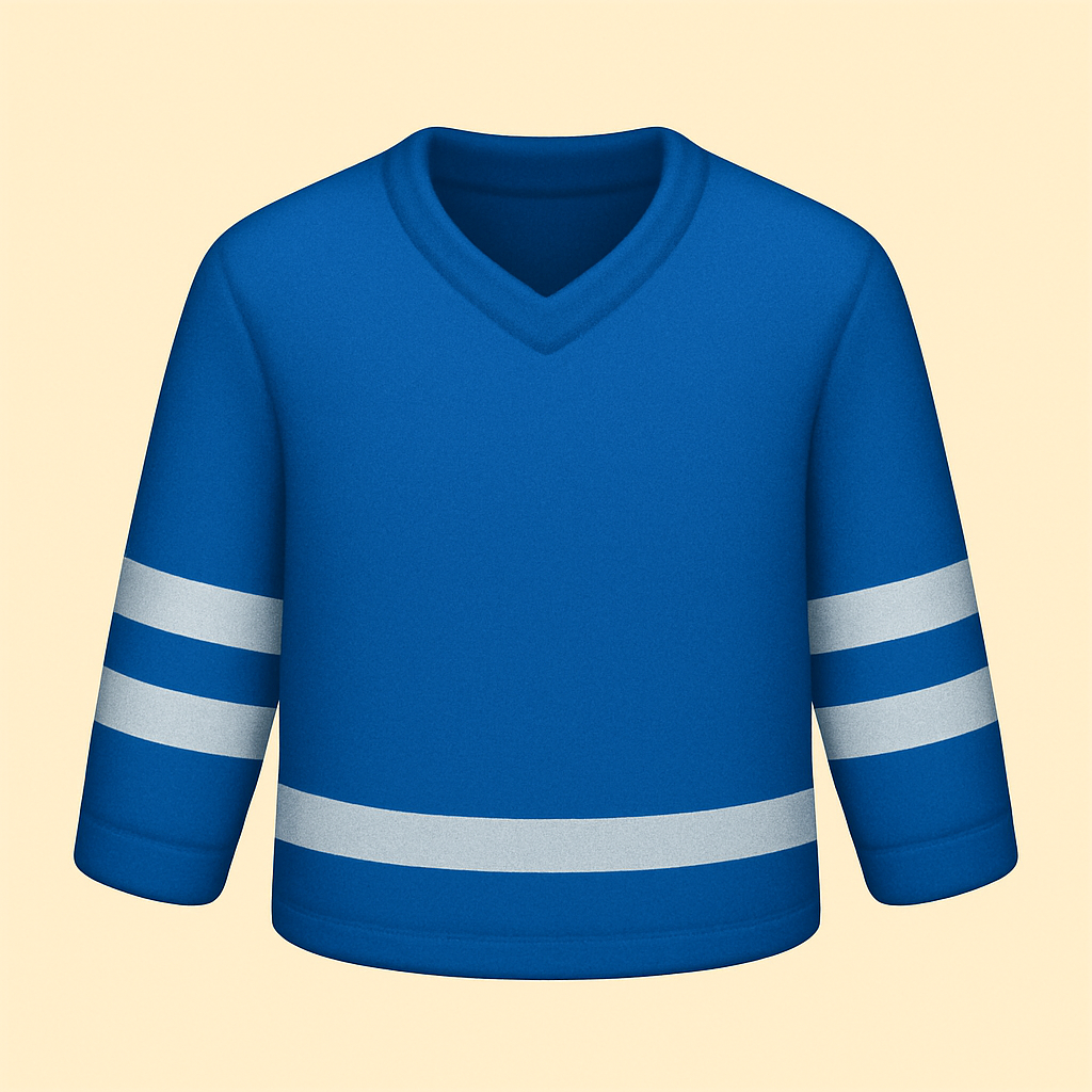Blue jersey