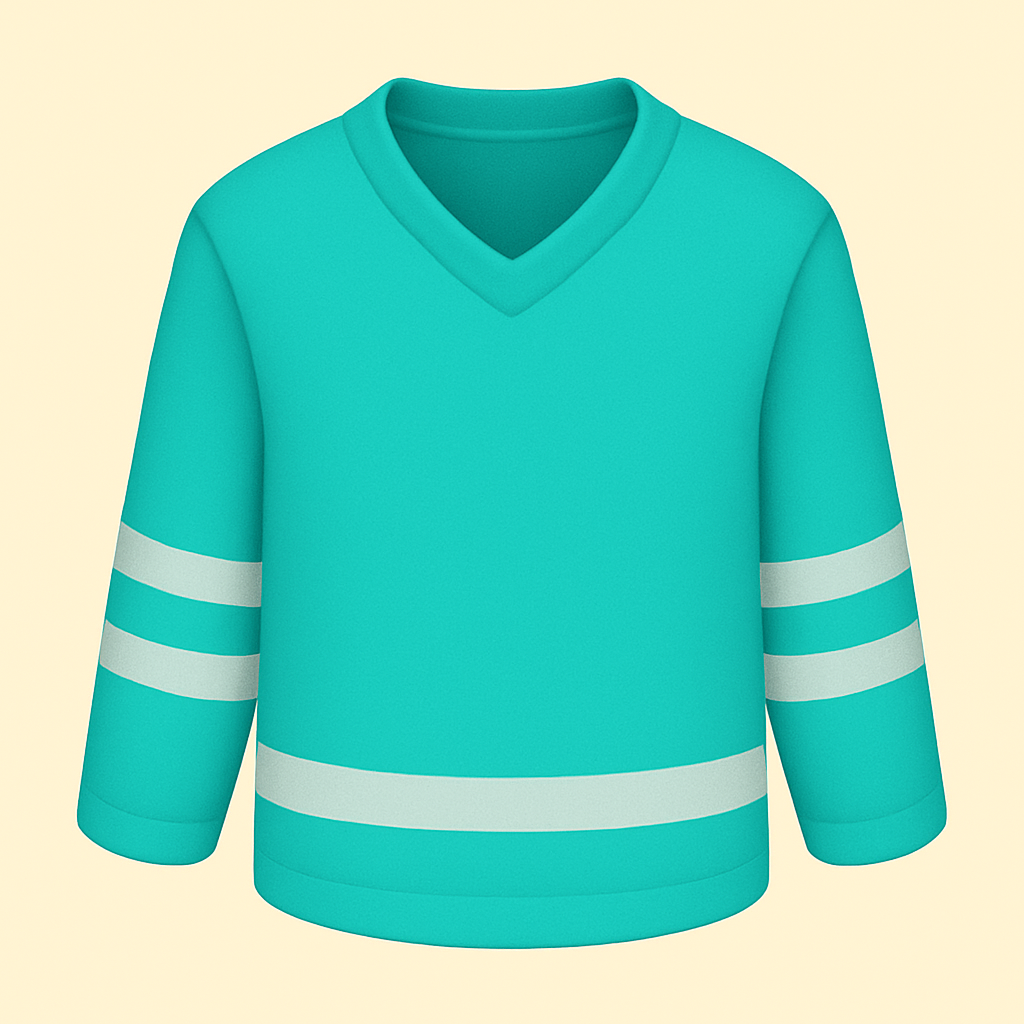 Teal jersey